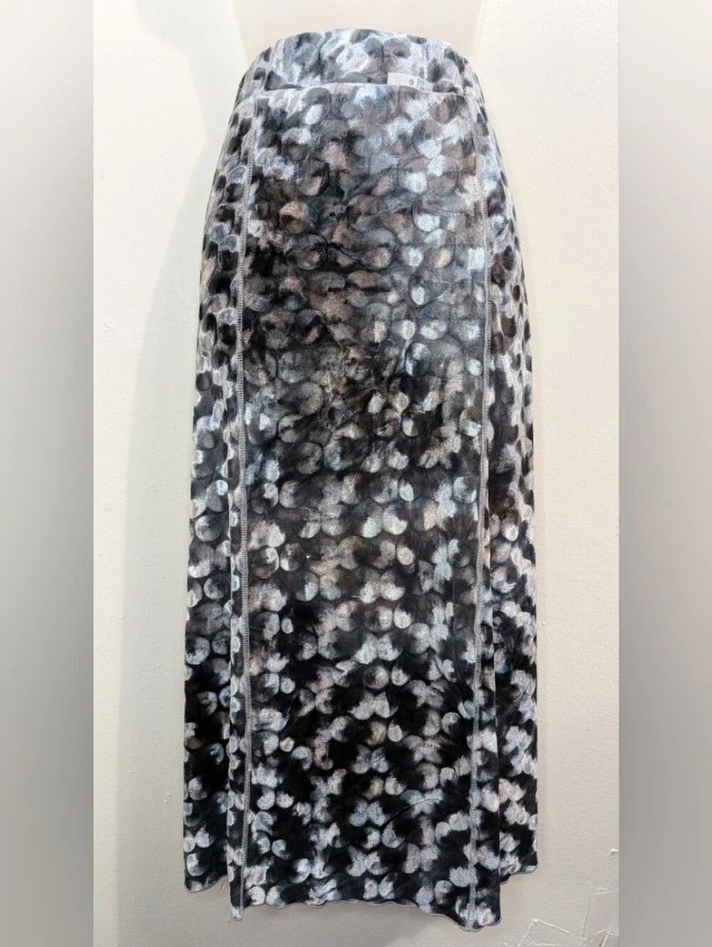 Huf Worldwide Whimsigoth Fairy Metallic Velvet Dark Academia Y2K Skirt S